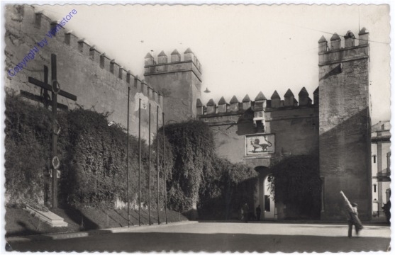 Sevilla, Reales Alcazares, Puerta del Leon