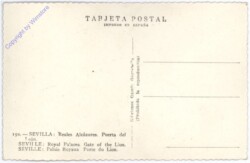 Sevilla, Reales Alcazares, Puerta del Leon