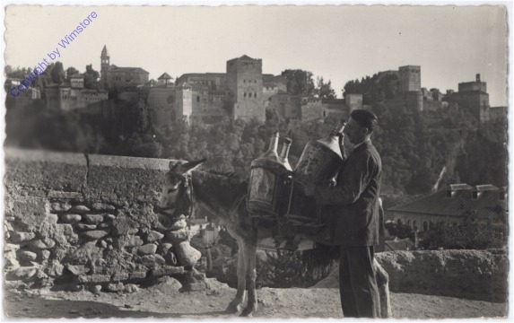 Granada, tipico aguador