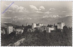 ak175798 Granada, Alhambra, and Sierra Nevada