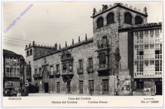 ak175817 Burgos, Casa del Cordon
