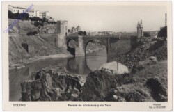 Toledo, Puente de Alcantara y rio Tajo