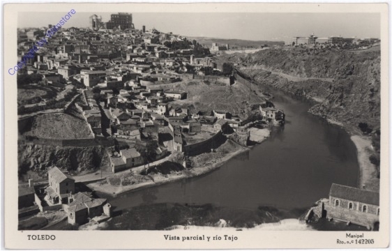 Toledo, Vista parcial y rio Tajo