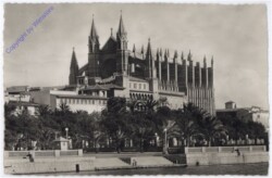 ak175925 Palma de Mallorca, Desembarcadero y Catedral