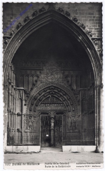ak175927 Palma de Mallorca, Puerta del la Catedral