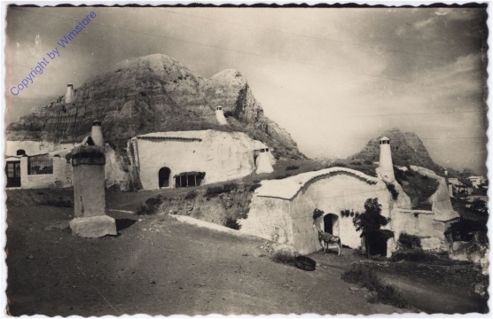 Duadix, Vista de Cuevas
