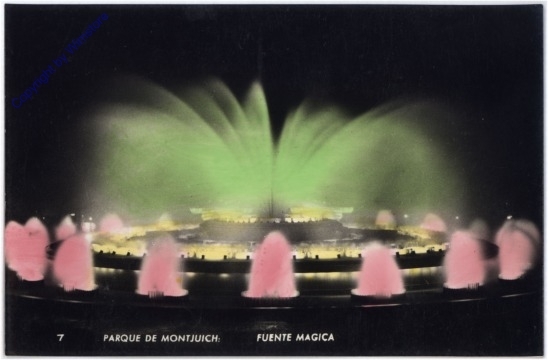 Parque de Montjuich, Fuente Magica