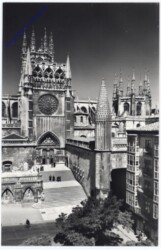 ak176086 Burgos, Vista parcial de la Catedral