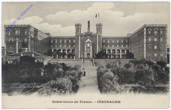ak176095 Jérusalem, Notre-Dame de France