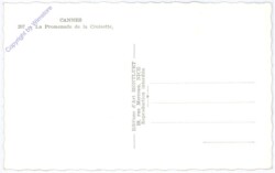 Cannes, La Promenade de la Croisette