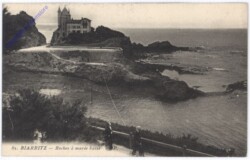 Biarritz, Roches a maree basse