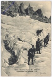 Dans les Alpes, Sur le Glacier