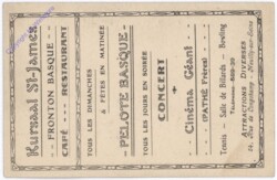 Saint-James, Kursaal, Les Tribunes