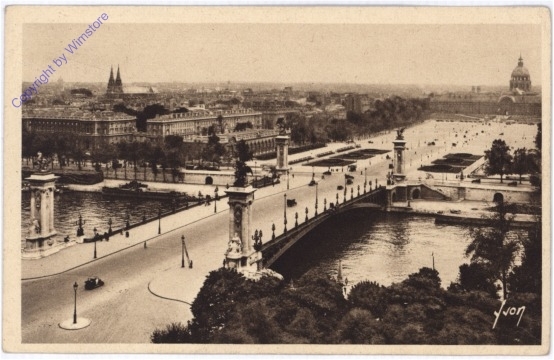 Paris, Le Pont Alexandre-III