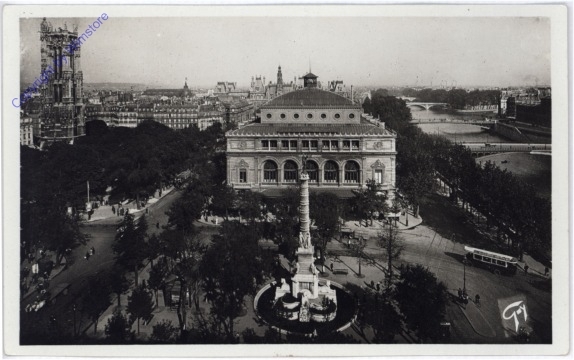 Paris, Panorama sur la Place du Chatelet