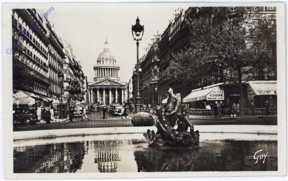 Paris, Le Pantheon et la rue Soufflot