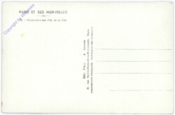 Paris, Perspective sur l'ile de la Cite