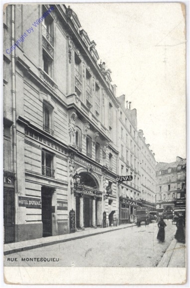 Paris, Rue Montesquieu