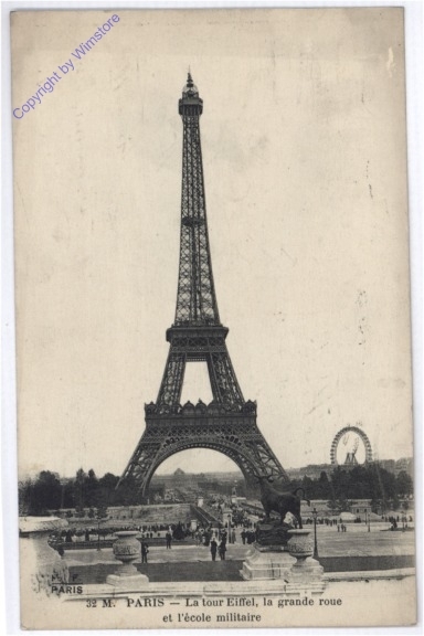 ak176209 Paris, Eifelturm