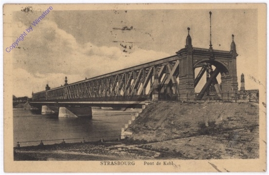 Strassburg, Pont de Kehl