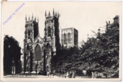 York, The Minster, the west front