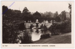 ak176280 London, The fountains Kensington Gardens