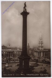 London, Nelson's Column, Trafalgar Square