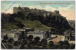 Edinburgh, Castle and National Gallery