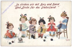 So stricken wir mit Herz und Hand und Liebe für das Vaterland