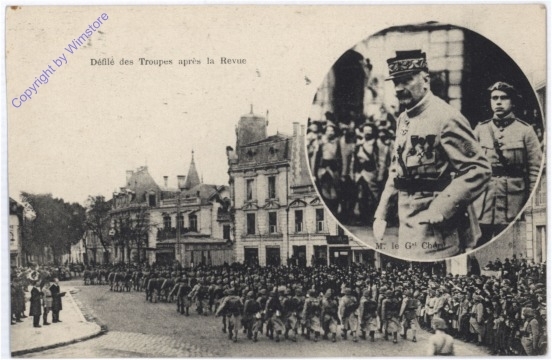 Defile des Troupes apres la Revue