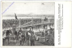 Die Vorhut der österreichischen-ungarischen Armee