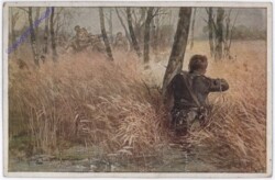 Angriff im hohen Gras