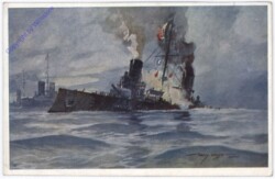 Torpedierung des ital. Panzerkreuzers "Giuseppe Garibaldi