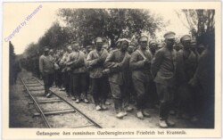 Gefangene des russischen Garderegiments Friedrich bei Krassnik
