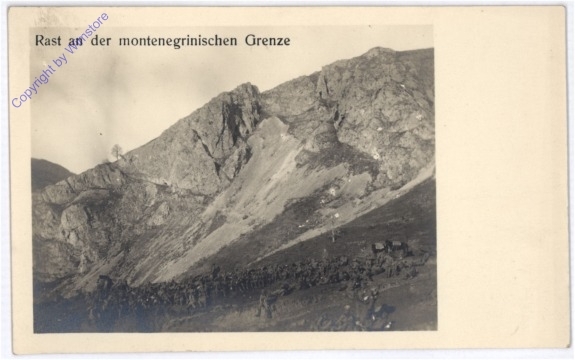 ak176483 Rast an der montenegrinischen Grenze