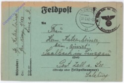 ak176513 Feldpostkarte