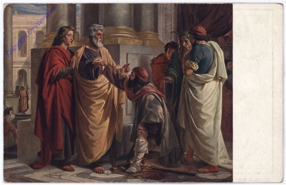 Rethel A.: Petrus und Johannes heilen den Lahmen