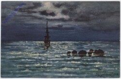 Krasnoff T.: Leuchtschiff im Mondschein