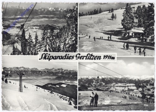 ak176625 Arriach, Skiparadies Gerlitzen, Multiansicht
