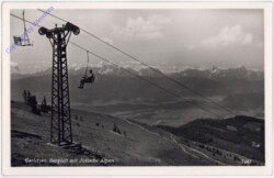 Arriach, Gerlitzen, Berglift mit Julischen Alpen