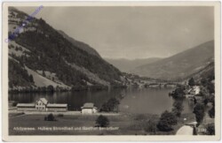 Feld am See, Afritzersee, Hubers Strandbad und Gasthof Seebräuer