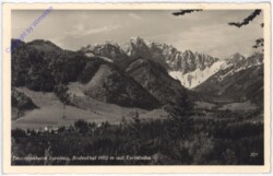 Ferlach, Touristenheim Sereinig, Bodenthal mit Vertatscha