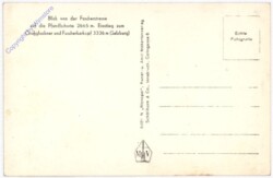 Großglockner, Blick von der Fuscherstrasse auf die Pfandlscharte, Einstieg zum Großglockner