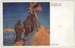 Großglockner, Am Gipfel des Großglockners