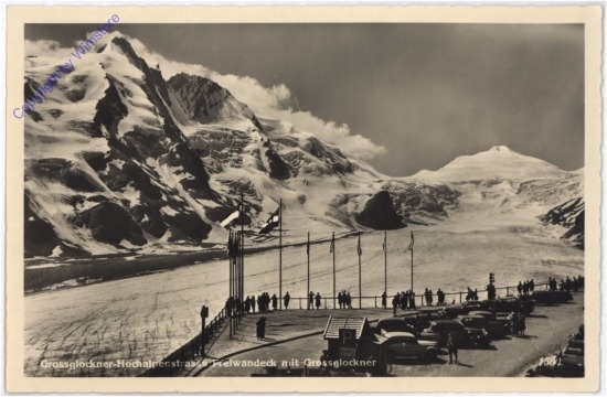 Großglockner, Hochalpenstrasse, Freiwandeck mit Großglockner