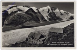 Großglockner, Franz Josefshaus mit Pasterze u. Gr. Glockner