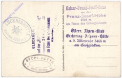 Großglockner, Franz Josef-Haus