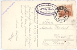 ak176716a Koschach, Gössfall