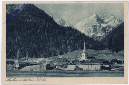 Kötschach-Mauthen, Ansicht