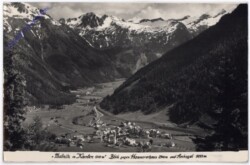 Mallnitz, Blick gegen Hannoverhaus